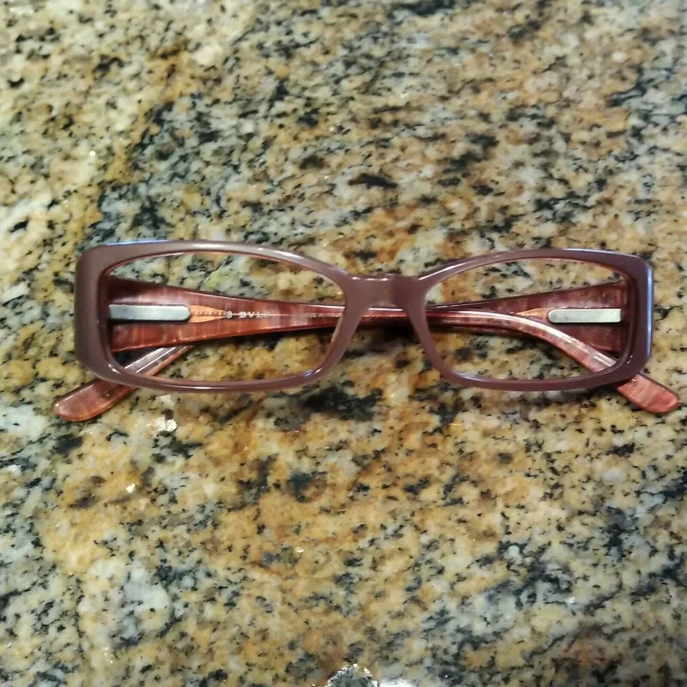 BVLGARI 470-B 829 Bling Crystal EYEGLASSES SIZE:51-15-135